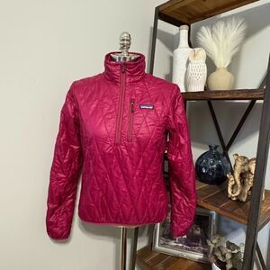 Patagonia Nano Puffer Pullover Jacket SM Purple Primaloft Quilted Outdoors 84025